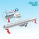 CANAL SCURGERE DUS INOX AQUALINE TRENDY 70CM D.40 CANAL SCURGERE DUS INOX AQUALINE TRENDY 70CM D.40