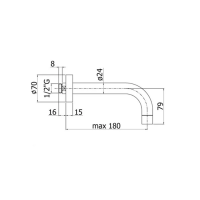 FINISARE PT MISC INGROPAT LEVEL 1/2,  L 197x42 mm