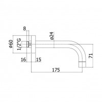 FINISARE PT MISC INGROPAT STICK 1/2 x l. 175 mm