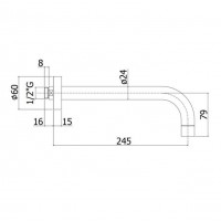 FINISARE PT MISC INGROPAT STICK 1/2 x l. 245 mm