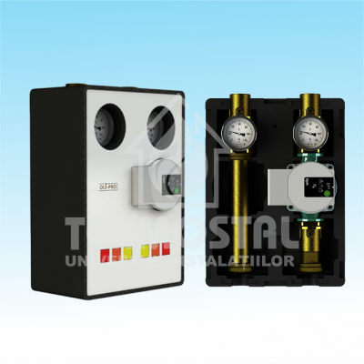 GRUP POMPARE OEF-WP-25-08-45-130 CU VANA 20-45*C+POMPA Y.PARA 25-8/130