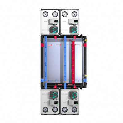PUFFER-BUTELIE EGALIZARE SI DISTRIBUITOR UNI-TANK OTU-100-2-D-I 100LT