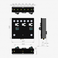 BUTELIE EGALIZARE SI DISTRIBUITOR CU IZOLARE OZB-S-50-3