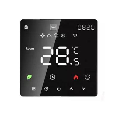 TERMOSTATDE PERETE TOUCH SCREEN CU PROGRAM ZILNIC
