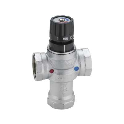 VANA TERMOSTATICA CU 3 CAI 3/4"F