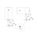 BOILER CALYPSO 80 6 MT, 1 SERPENTINA, 10kW CU SPATIU PT SONDA, NEW