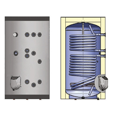 BOILER ELDOM TITAN GREEN LINE 500 LT 2 SERPENTINE