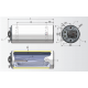 BOILER EMAILAT ELDOM MIXT 150 LT, 1 SERPENTINA, orizontal