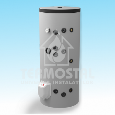 BOILER EMAILAT ELDOM TITAN 200 LT, 2 SERPENTINE