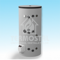 BOILER EMAILAT ELDOM TITAN 300 LT, 2 SERPENTINE f/a rezistenta electrica