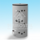 BOILER EMAILAT ELDOM TITAN 300 LT, 2 SERPENTINE f/a rezistenta electrica