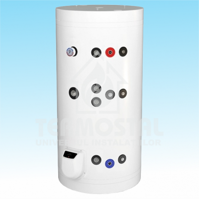 BOILER EMAILAT GALANTA GREEN LINE 1000 LT, 2 SERP 12kW
