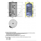 BOILER EMAILAT GALANTA GREEN LINE 300 LT 9kw, 2 SERPENTINE INTERCALATE