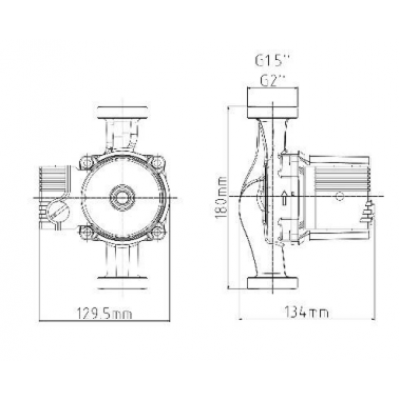 POMPA CIRCULATIE TRS25/6 (130MM)
