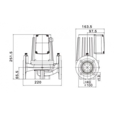 POMPA CIRCULATIE GRS40/14F-M