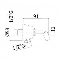 SUPORT ASCUNS MOBIL PT DUS, METAL