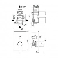 MISC. DUS INGROPAT RED CU DEVIATOR