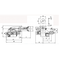 ARZATOR GAZ P190/2 CE TL,1046-2209KW METAN