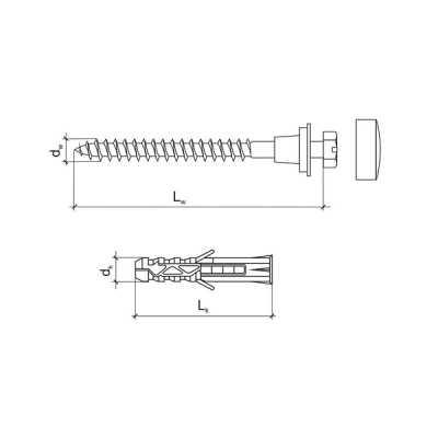 SET SURUBURI FFK-2 FORMA 7 PT FIXARE VAS WC SI BIDEU