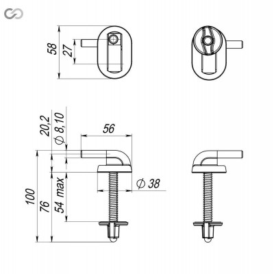 SET SURUBURI FIXARE CAPAC VAS WC 20CD1104