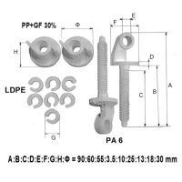 SET SURUBURI FIXARE CAPAC VAS WC 20CD1106