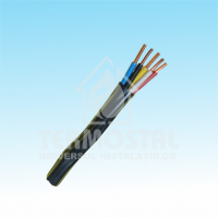 CABLU ELECTRIC ALUM. AВВГ 5х6 CU IZOLATIE PVC SI INVELIT.