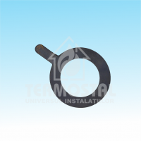 GARN.PT FLANSE GUMA NEAGRA 3mm DN 50