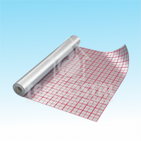 FOLIE ALUMINIU GRADATA PENTRU PODEA 0.105mm x 50m - 85MKM