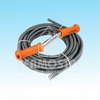 SARPE INOX PENTRU CANALIZARE 250CM CU INVELIS PVC SI IMANIER