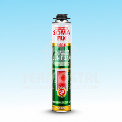 SPUMA SOMAFIX PT. PISTOL 750ML/750G (S 911) SPUMA SOMAFIX PT. PISTOL 750ML/750G (S 911)