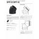 COT VENTILATIE 45* BPF EPP 15MM D.200MF COT VENTILATIE 45* BPF EPP 15MM D.200MF