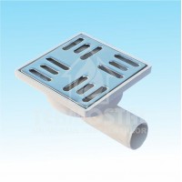 TRAP SCURGERE PATRAT PLASTIC 10X10, D.32 CU IESIRE LATERALA CLASSIC