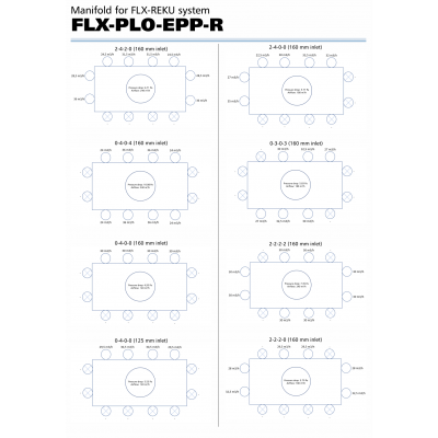 DISTRIBUITOR 18 CAI FLX-PLO-EPP-R-75-3-6-3-6-200 DISTRIBUITOR 18 CAI FLX-PLO-EPP-R-75-3-6-3-6-200