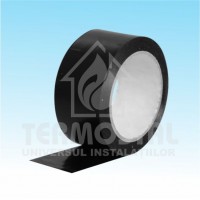 BANDA DE ETANSARE PVC NEAGRA H50MM L20M (-10*C+80*C)