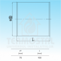 MUFA VENTILATIE FLEX-SISTEM FLX-MSF D.75 FF