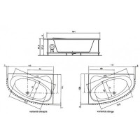 CADA ACRIL ASIMETRICA ARTEMIDE 150*100 SX