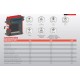 CAZAN COMBUSTIBIL SOLID "ALTEP" COMPACT PLUS 25kW(vent/panou)