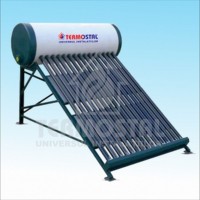 COLECTOR SOLAR 15 TUB PRESURIZAT CU REZERVOR 150LT CU SUPORT ACOPERIS