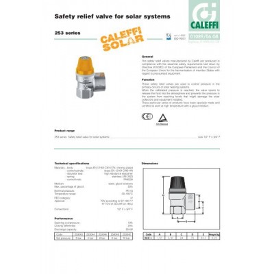 SUP. SIG. 6BAR 1/2"Fx3/4"F PT TEMP. MARE
