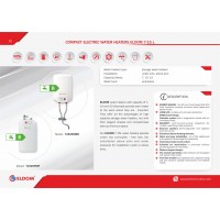 BOILER ELECTRIC SUB CHIUVETA ELDOM 10L 2kW 230V -1/2"M