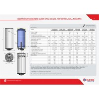 BOILER ELECTRIC STYLE 50LT, GALANTA