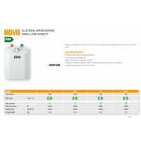 BOILER ELECTRIC NOVO 5L, 2kW, CU CONEXIUNE DE JOS