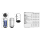 BOILER EMAILAT ELDOM ENERGY 200 LT, 1 SERPENTINA