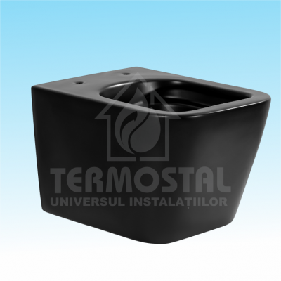 VAS WC P/T REZERVOR INGROPAT TK525 510*345*340mm SUSPENDAT NEGRU MAT VAS WC P/T REZERVOR INGROPAT TK525 510*345*340mm SUSPENDAT NEGRU MAT