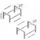 SUPORT DE PODEA PT.UNIT.EXT.COND.DIN OTEL 230KG 800x520MM
