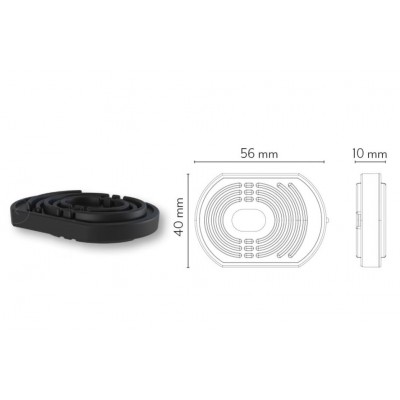SET AMORTIZOR VIBRATII GRINTA 5010 H15MM (4 BUC)