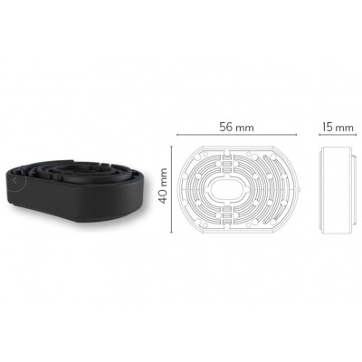 SET AMORTIZOR VIBRATII GRINTA 5010 H15MM (4 BUC)