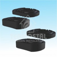 SET AMORTIZOR VIBRATII GRINTA 5010 H15MM (4 BUC)