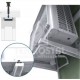 SUPORT DE PERETE PLIABIL PT.UNIT.EXT.COND.DIN POLIAMIDA 110KG L.450 PE