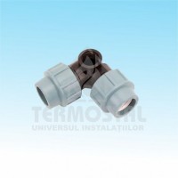 COT 90 CU DERIVATIE LATERALA 32X32X3/4 F